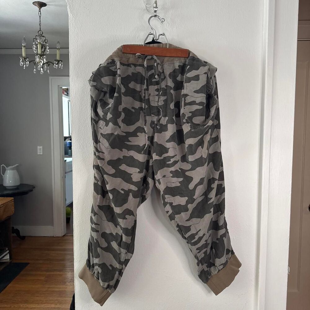 Kut-from-the-kloth Women's Khaki plus size 3xl Baggy Joggers